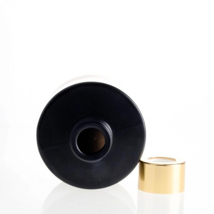 Hot Syle Luxury Black Round 100ML Diffuser Glass Bottle 2