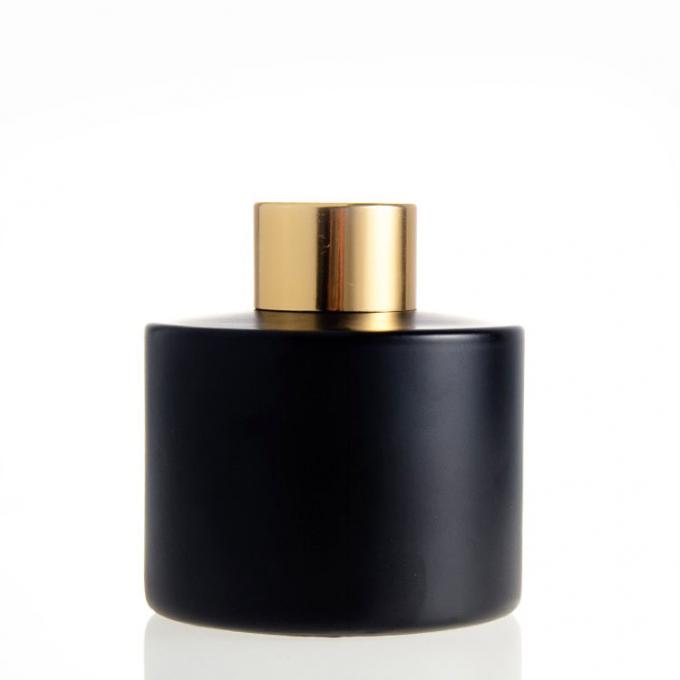 Hot Syle Luxury Black Round 100ML Diffuser Glass Bottle 3