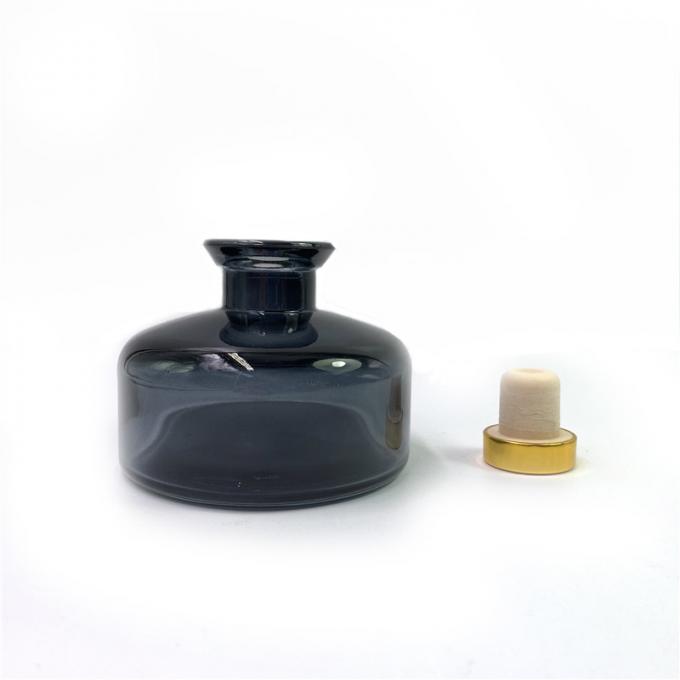 100ml Empty Clear Luxury Hexagon Decorative Reed Diffuser Glass Bottle 1
