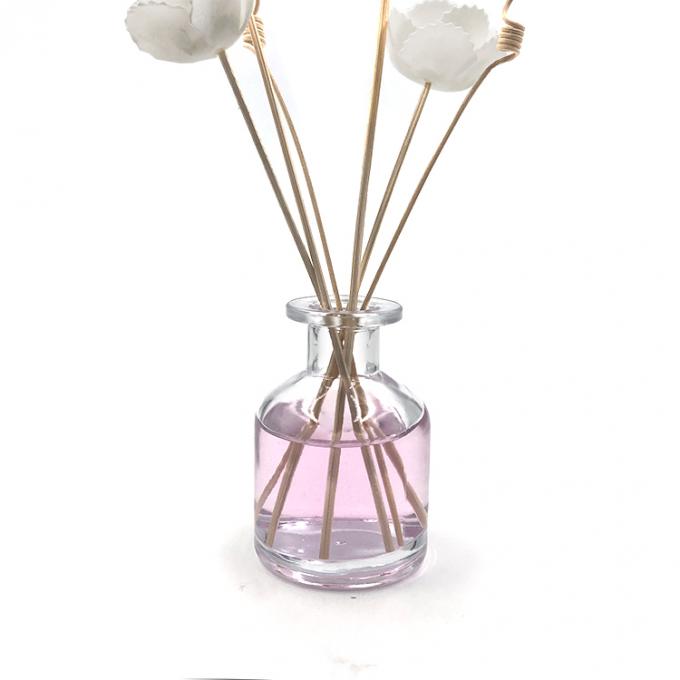 Round Shape Clear 140ml Diffuser Glass Bottle 4