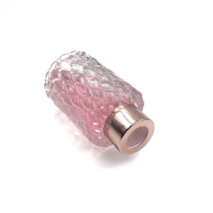 Silver Cap 160ml Diffuser Glass Bottle With Travel Plug 2