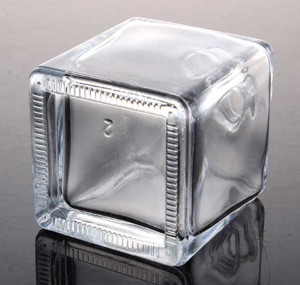 Square Luxury Clear 100ml 81mm Diffuser Glass Bottle 6