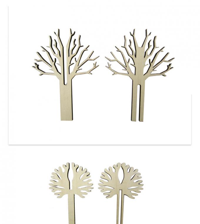 Laser Cutting Tree Shapes Plywood Reed Diffuser Stick For Fragrance Diffuser 1