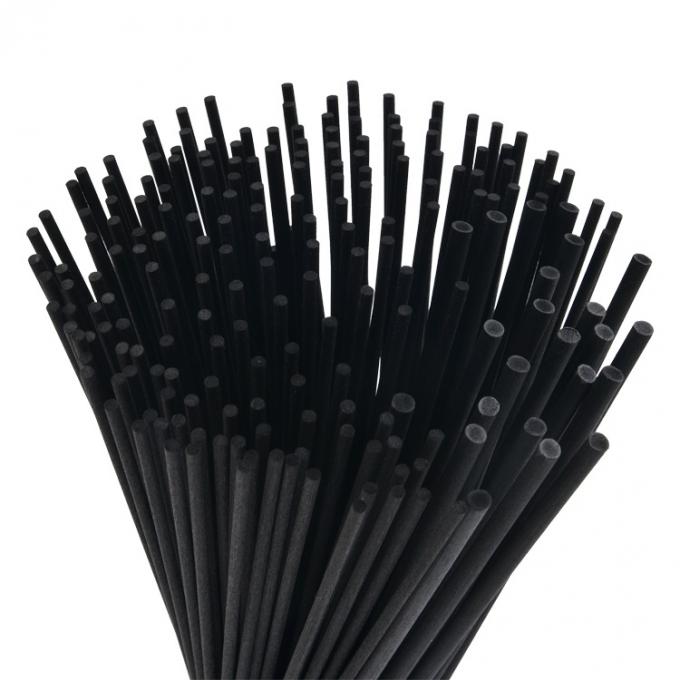 Black 4mm X 25cm Rattan Decorative Oil Diffuser Fibre Reed Sticks 3