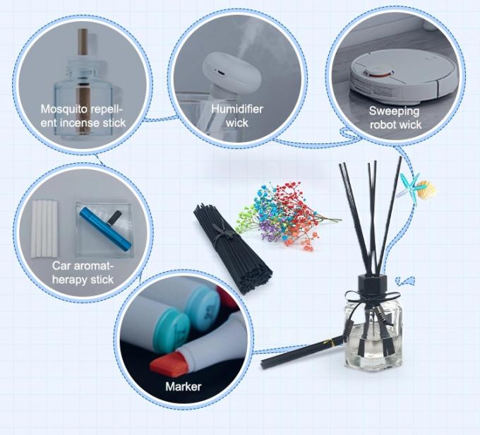 3.0MM Colored Tied Rattan Fragrance Reed Diffuser Stick 7