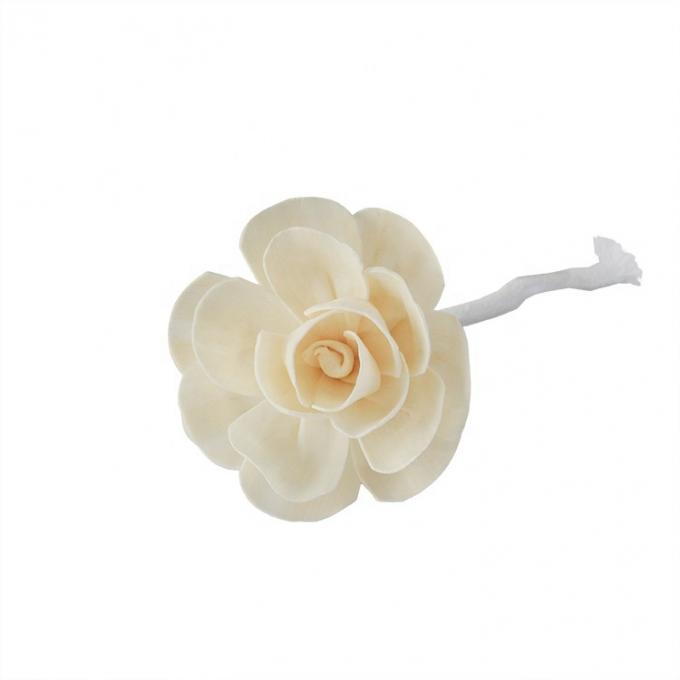 Essential Oil Fragrance Wooden 10CM Reed Diffuser Flower 0