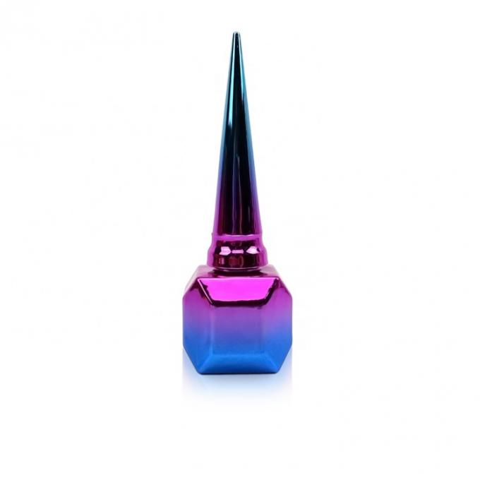 10ml Rhombus Electroplate Empty Nail Polish Bottles 0