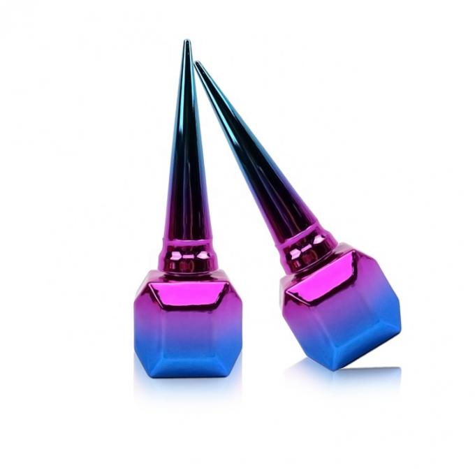 10ml Rhombus Electroplate Empty Nail Polish Bottles 1