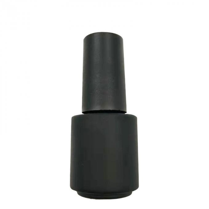 15ML BLACK COLOR EMPTY UV GEL NAIL POLISH GLASS JARS GLASS COSMETIC BOTTLES 3