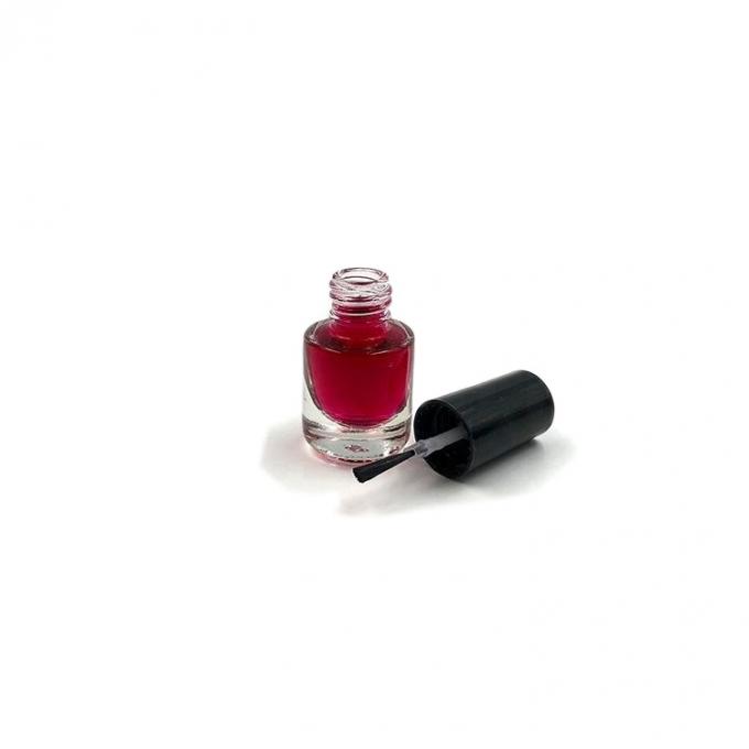 Cylinder Clear Mini 3ml Empty Nail Polish Bottles 2