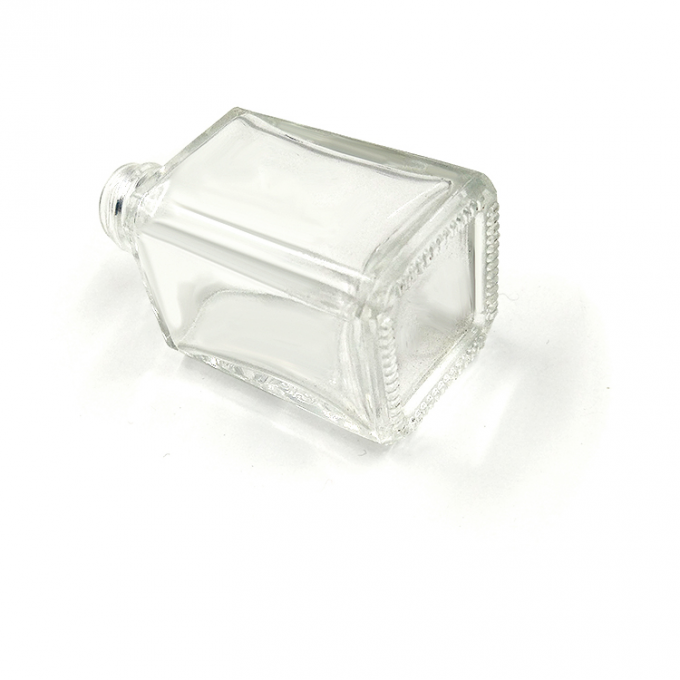15ML CLEAR COLOR EMPTY SQUARE NAIL POLISH GLASS BOTTLES WITH BRUSH 1