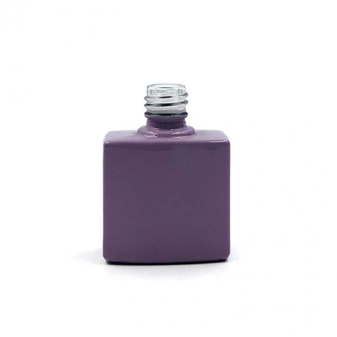 Color Coating Square 10ml Empty Fingernail Polish Bottles 0