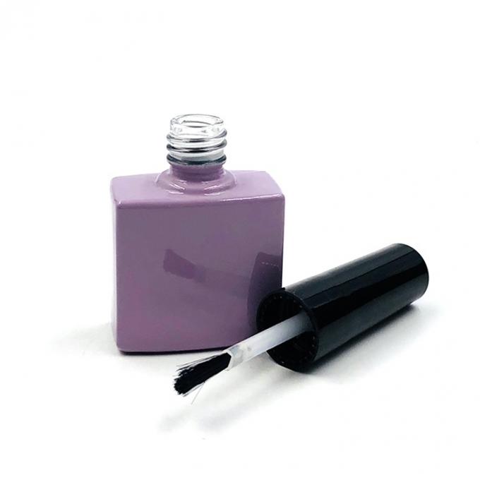 Color Coating Square 10ml Empty Fingernail Polish Bottles 1