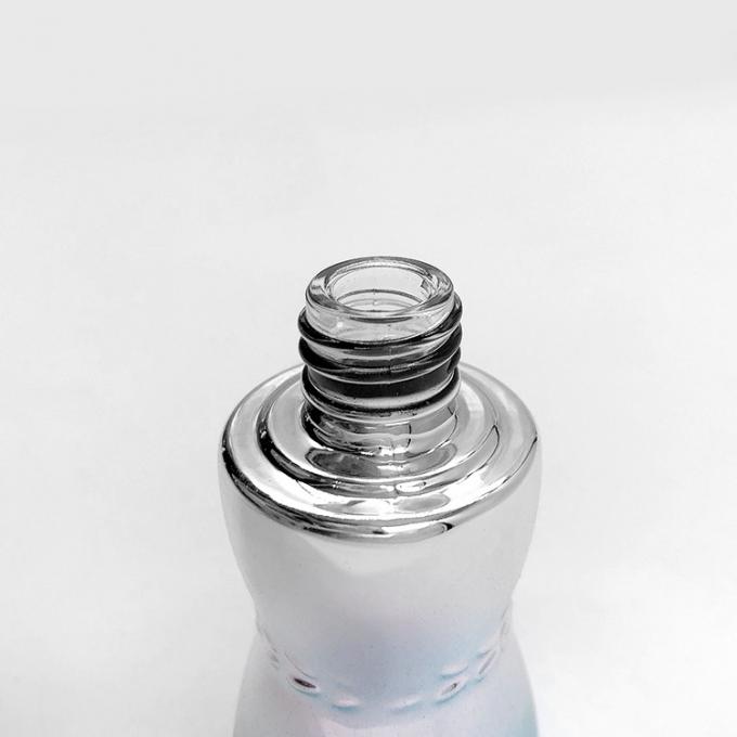 Costume Waisted Shape 12ml 1.14" Empty Nail Polish Bottles 5