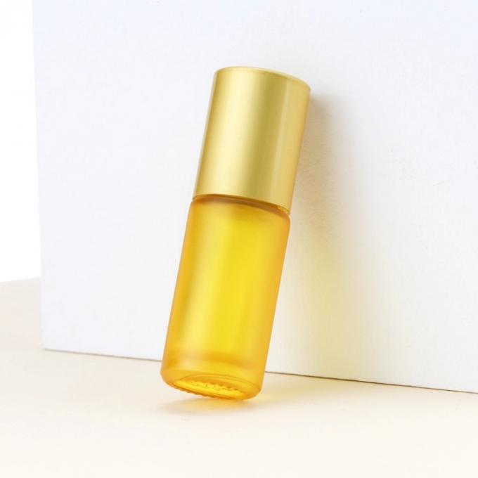 Electroplate Sgs Empty Roller Ball Bottles With Metal Roller Ball 0